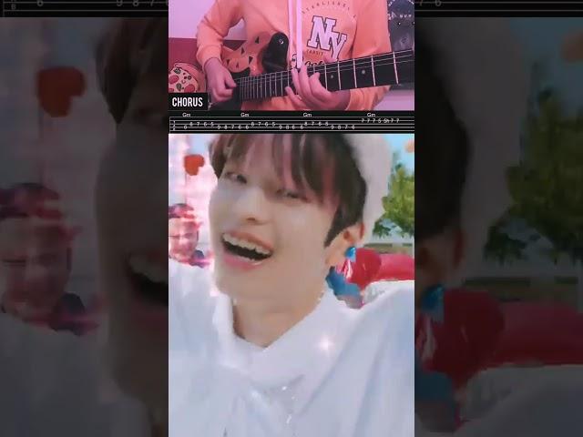 #case143Guitar TABS #straykids#sclass#skz#lolapalloza#hyunjin#felix#leeknow#han#kpop#stay#shorts