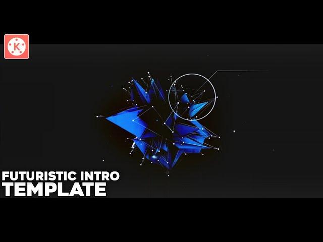 How To Make Futuristic Intro Template | Kinemaster Tutorial