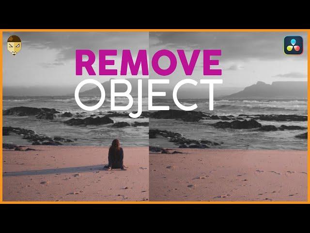 Remove Objects Quickly and Easily DaVinci Resolve