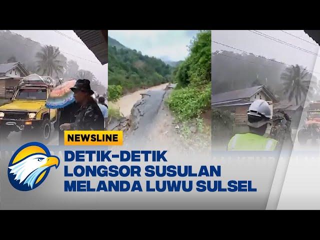 Detik-Detik Longsor Susulan Landa Luwu, Warga Panik dan Histeris