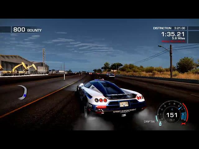 Need for Speed Hot Pursuit Gameplay on GT 610 + Dual Core e5200