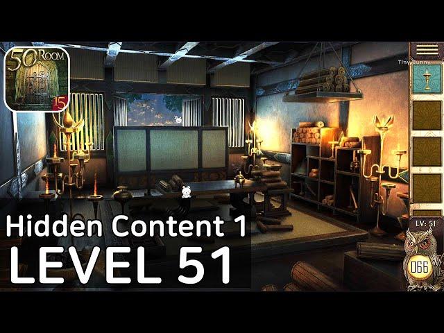 Can You Escape The 100 Room 15 Level 51 Walkthrough - Hidden Content (100 Room XV)