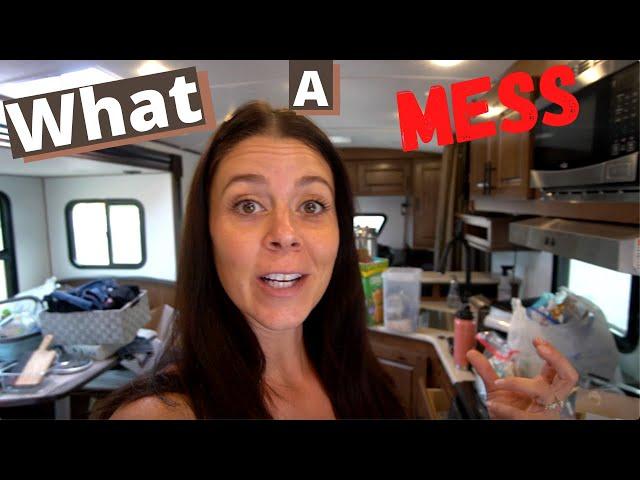 Moving into Our New RV, Attempting Organization & Prepping for Battle Born Batteries