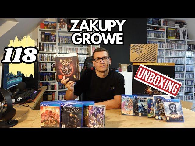 Zakupy Growe 118 - Nareszcieeeee Baldur's Gate 3 dołącza do kolekcji oraz masa innych ciekawych gier