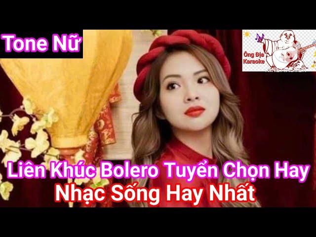 Liên Khúc Bolero Lưu Bút Ngày Xanh Tone Nữ Tuyển Chọn Hay Dể Hát