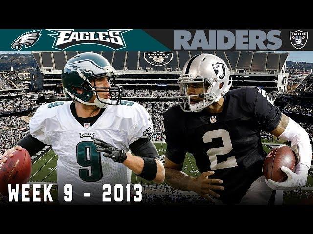 Nick Foles' Historic 7-Touchdown Game! (Eagles vs. Raiders, 2013)