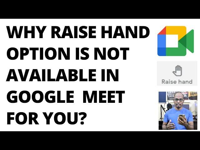 Hand Raising with Google Meet!! Latest updates in Google Meet!! Swamy Vijay