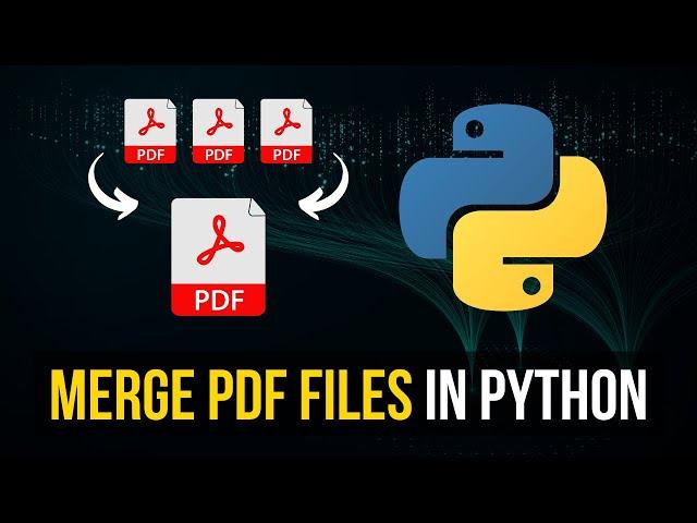 Merge PDF Files in Python