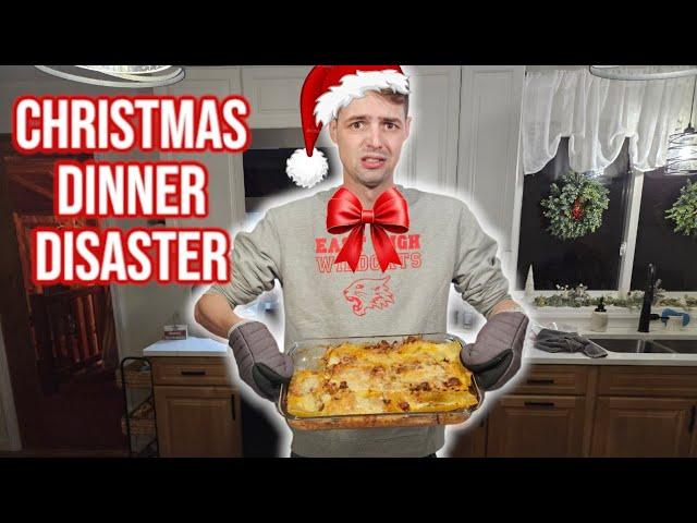 Nick Smith Attempts to Cook Christmas Dinner Lasagna