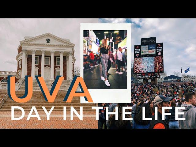 COLLEGE DAY IN THE LIFE | UVA First Year