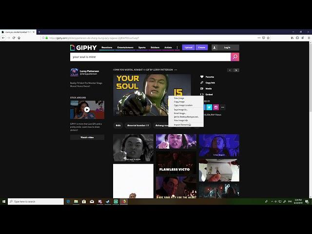 Saving a GIF from Giphy [Tutorial]