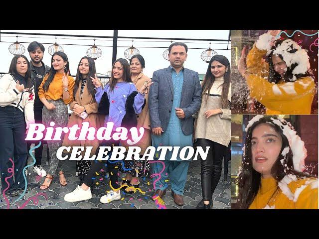 BIRTHDAY CELEBRATION WITH FAMILY  | Ducky Bhai & Aroob Ki Planning   | Snow Spray Attack 