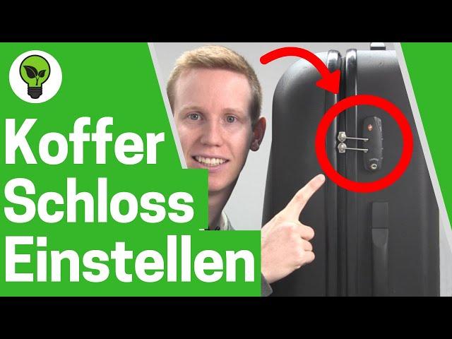 Koffer Zahlenschloss Einstellen  ULTIMATIVE ANLEITUNG: Wie Kofferschloss & TSA Schloss Code Ändern?