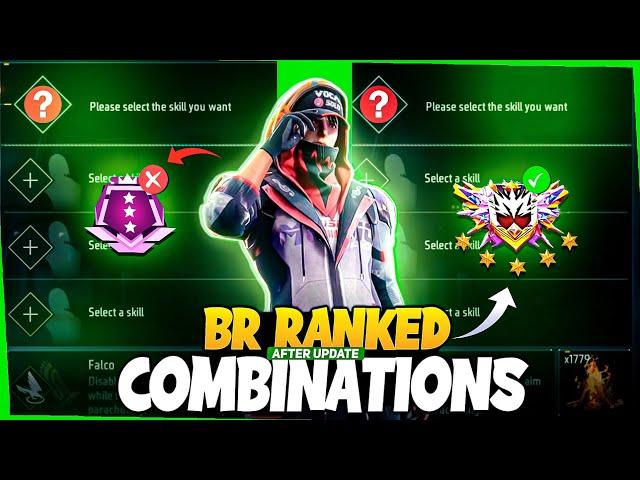 (NEW SEASON) BR RANK BEST CHARACTER COMBINATION || BEST CHARACTER COMBINATION FOR BR RANK