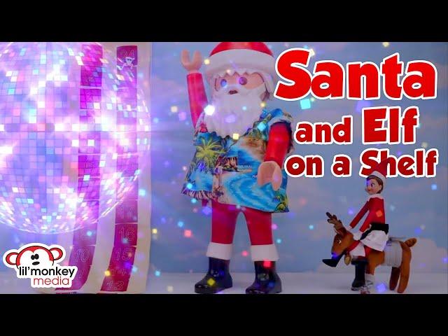 Santa and Ruby the Elf  Christmas Jokes and Riddles Countdown!