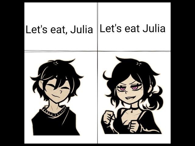 lets eat julia|| the coffin of andy and leyley memes #thecoffinofandyandleyley