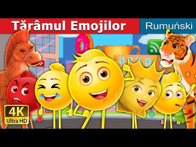 Tărâmul Emojilor | The Land of Emojis in Romanian | @RomanianFairyTales