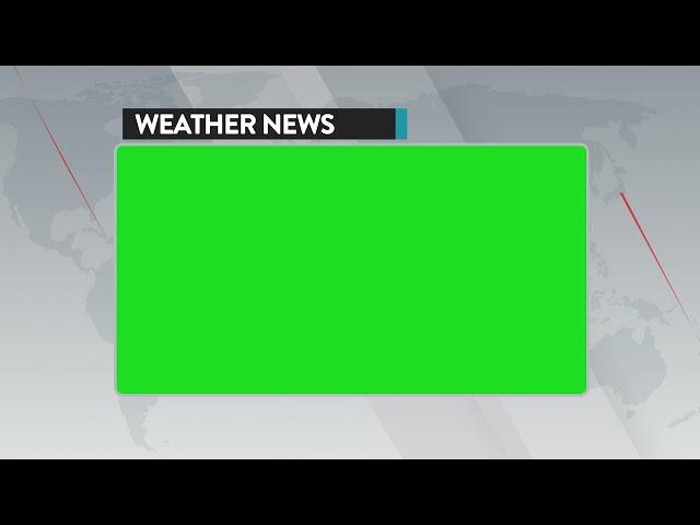 Weather News Green Screen Chart, Copyright Free Weather News Green Screen