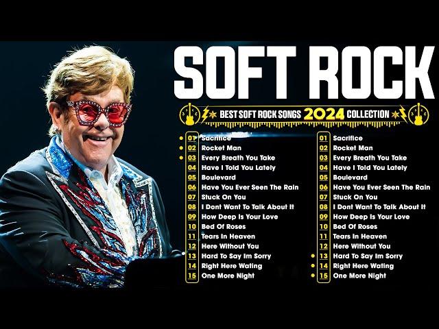 Soft Rock Songs 70s 80s 90s Full Album  Elton John, Eric Clapton, Lionel Richie, Bee Gees, Chicago