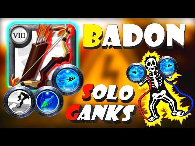 SOLO GANK /BadonBroken Build/ Albion Online