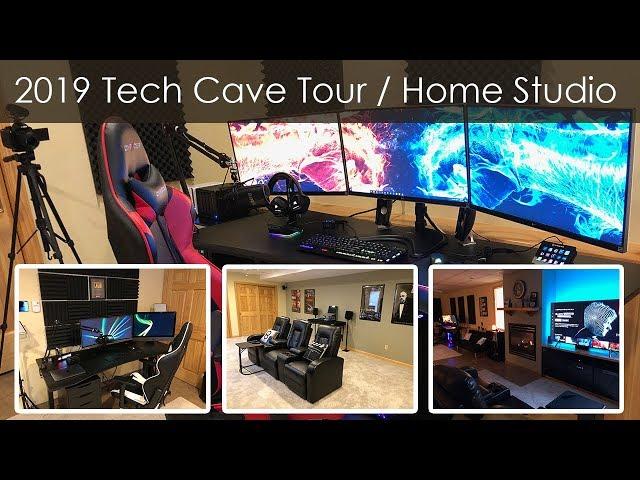 2019 Tech Cave Tour / Home Studio Setup