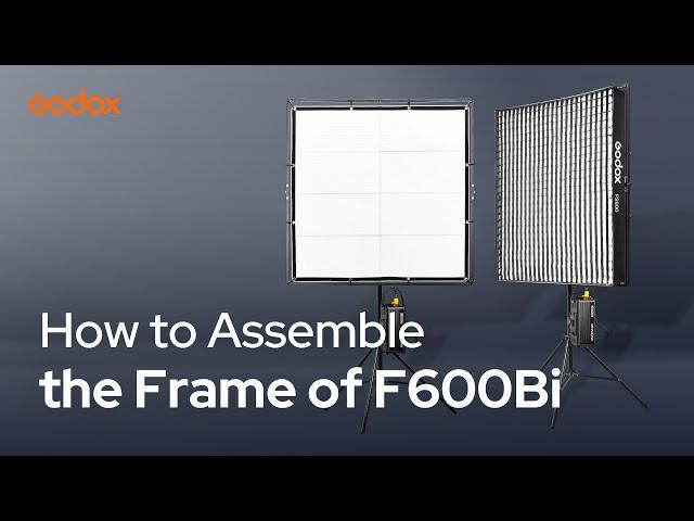 How to Assemble the Frame of F600Bi