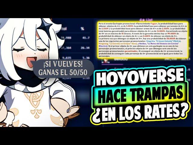 HOYOVERSE HACE TRAMPAS?? RATE UP DE BANNERS  ¿F2P vs P2W? | Genshin Impact Español