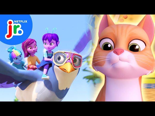 Dew Drops and Their Furry Friends!  Dew Drop Diaries | Netflix Jr