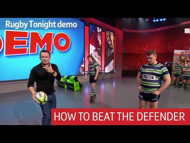 How to beat the defender? Brilliant rugby masterclass | Rugby Tonight