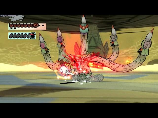 Okami HD - Amaterasu VS Nine Tails