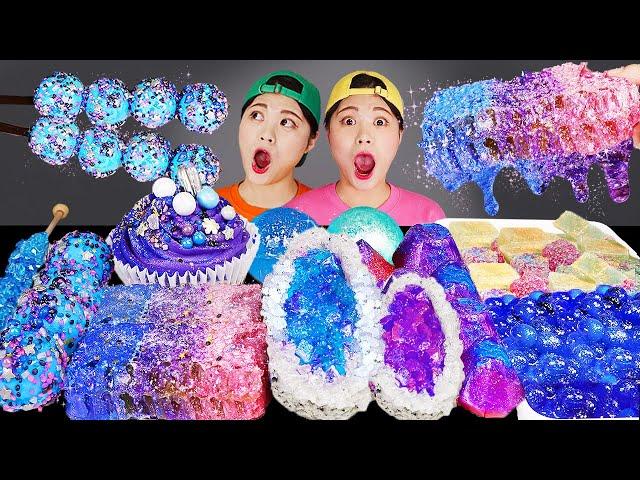 Kẹo Galaxy Tổ ong Popping boba Mukbang DONA Việt Nam