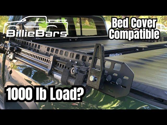 Billie Bars: Truck Bed Crossbars + Molle Panels + Tonneau Cover