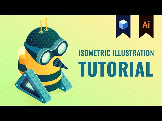 How to Design an Isometric Illustration from start to finish (Tutorial)