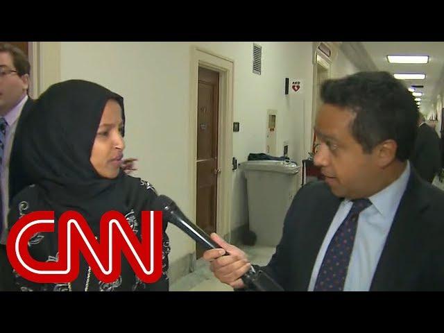 Rep. Ilhan Omar gets upset with CNN reporter: What is wrong with you?