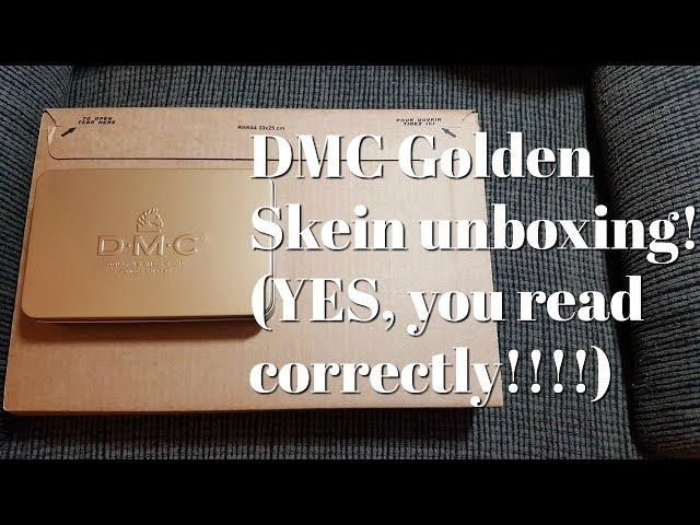 Flosstube #161 DMC Golden Skein unboxing!!!!!!