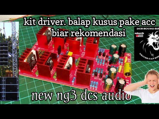 CARA MERAKIT KIT BALAP AMIFER#rekomendasi #audiosystem #soundsystem #ceksound