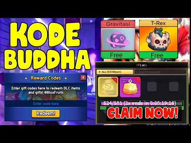 *BUDDHA* KODE REDEEM BLOX FRUITS TERBARU | KODE REDEEM ROBLOX BLOX FRUITS HARI INI FEBRUARI 2024