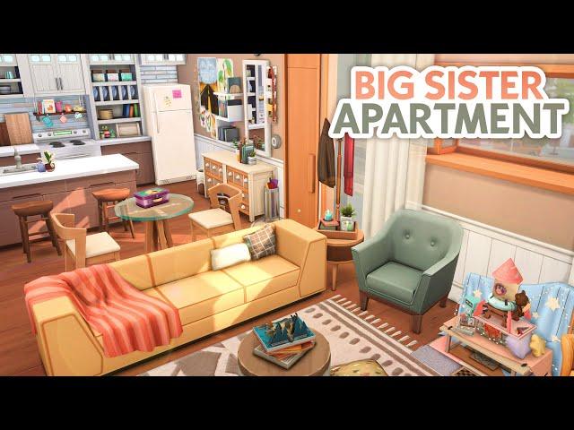 Big Sister Apartment // The Sims 4 Speed Build: Apartment Renovation