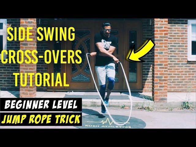 THE BEST BEGINNER JUMP ROPE TRICK? SIDE SWING CROSSOVERS | by Rush Athletics