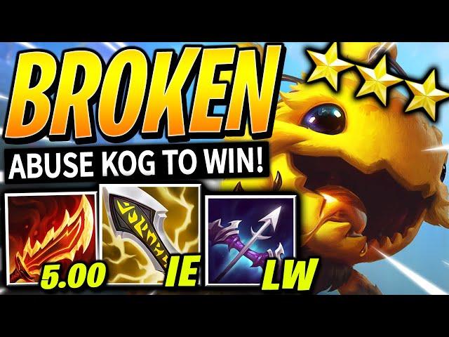 ABUSE THIS KOG for FREE WINS in TFT SET 12 - RANKED Best Comps | TFT Patch 14.15 | Teamfight Tactics