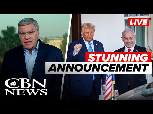 UPDATE: Trump Announces Sweeping Gaza Plans with Netanyahu | CBN News