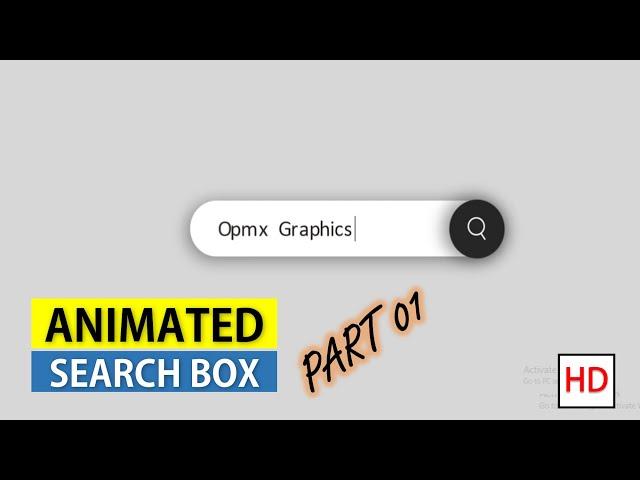 Animated Search Box in PowerPoint [ BEST EVER ]