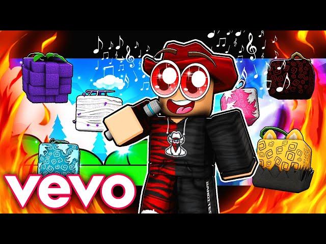 "The Blox Fruits Tryhard" Official Music Video... (Roblox Blox Fruit)