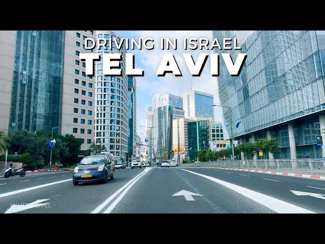 TEL AVIV  Driving in ISRAEL 2024