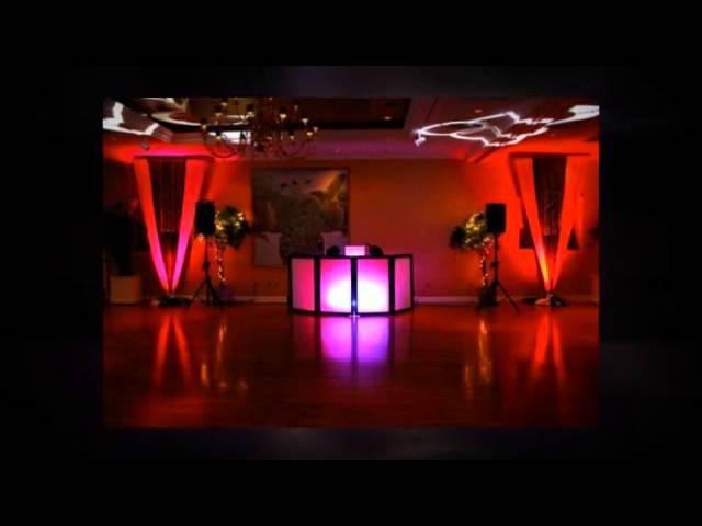 Orlando Dj And wedding Lighting uplighting promo video