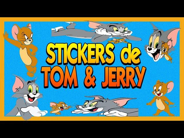 LOS MEJORES STICKERS DE TOM Y JERRY PARA WHATSAPP  TOM Y JERRY LLORANDO STICKERS WHATSAPP GRATIS 