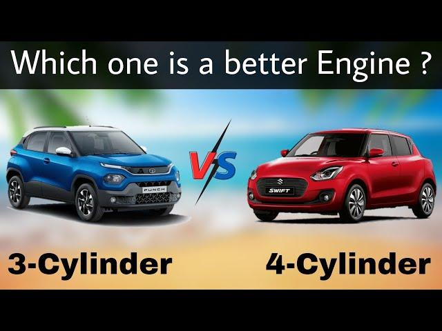 3 Cylinder Vs 4 Cylinder | Basic Differences | Pros & Cons of both