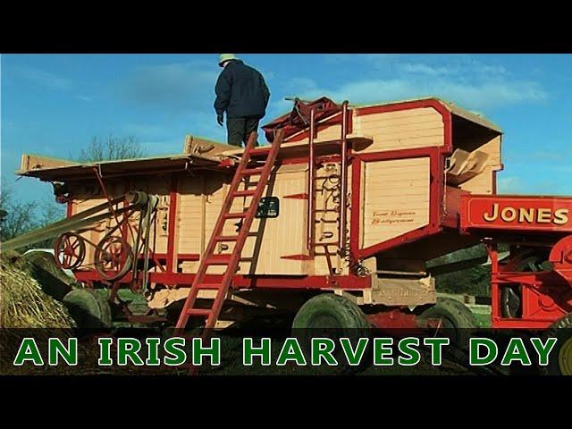 Vintage Farming Scenes on an Irish Harvest Day **Including Music**