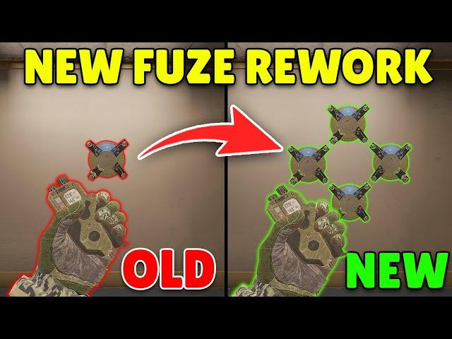 This New Fuze REWORK Lets Him Use ALL Gadgets At ONCE! - Rainbow Six Siege Deadly Omen