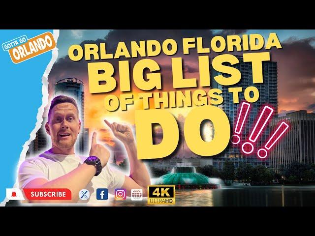 Orlando Florida 40+ Incredible Activities to Try Now!